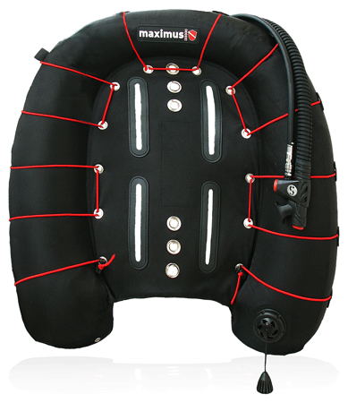 new Orion wing.Extra Large XL weight integrated BCD Red Hat Diving 